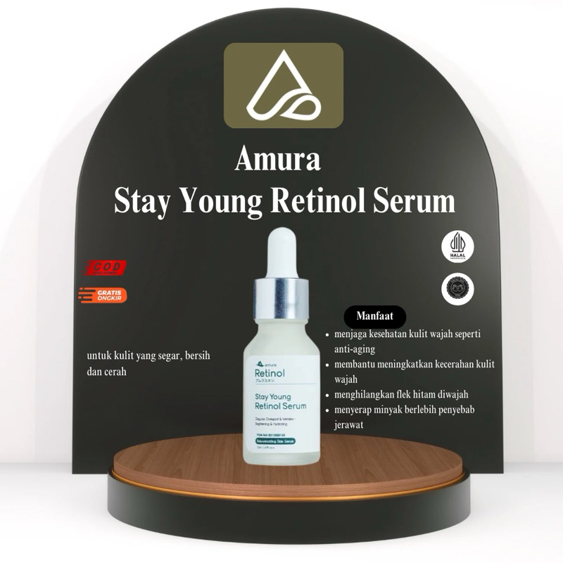 (BISA COD) AMURA STAY YOUNG RETINOL SERUM