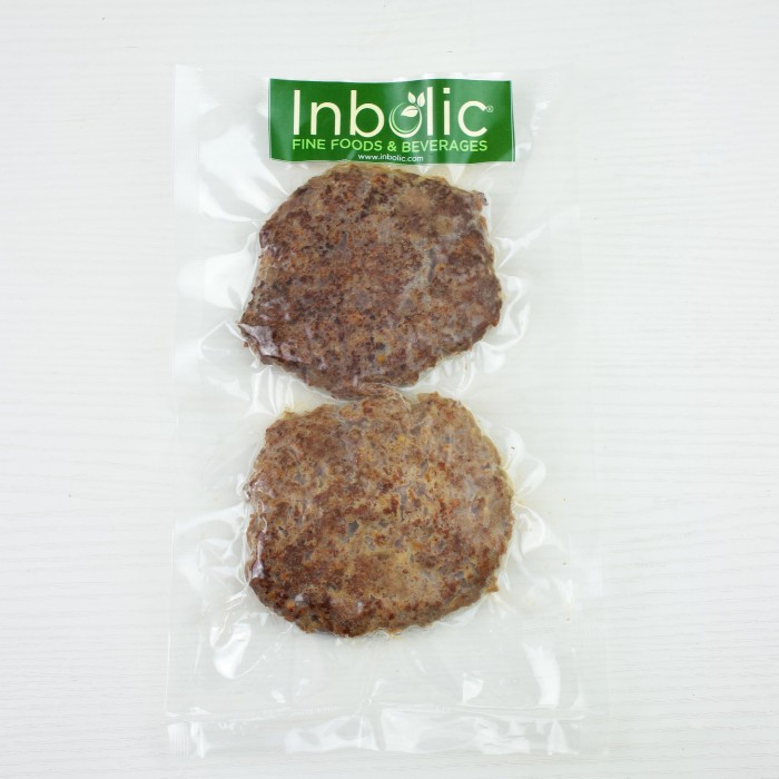 FROZEN Inbolic Beef Patty | Keto-Friendly | Tanpa Tepung | No MSG
