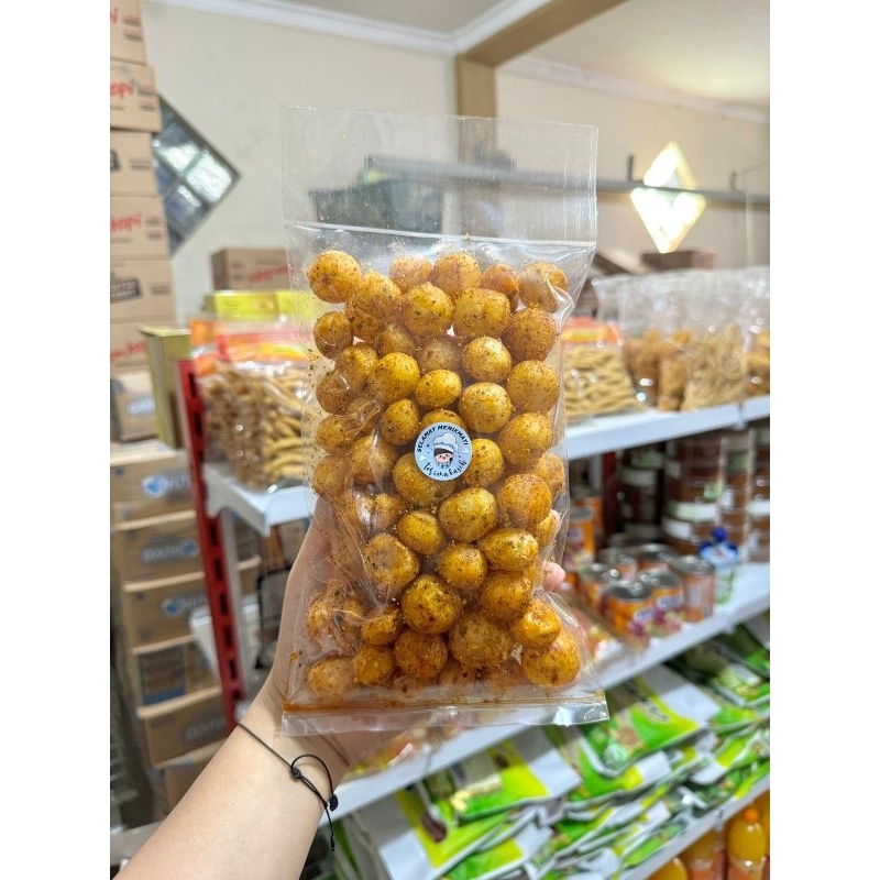 

Endog Lewo Pedas Daun Jeruk 150gr, Renyah Gurih Nikmat