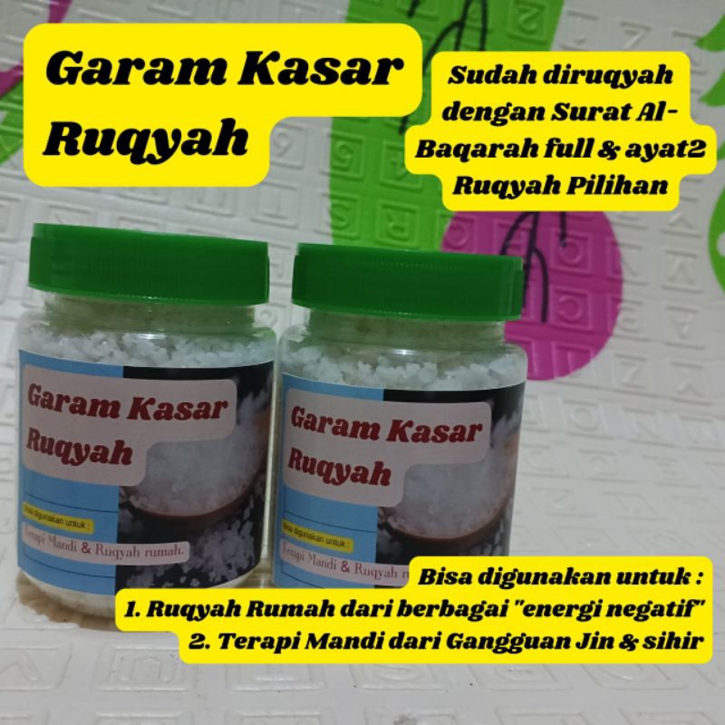 Garam Kasar Terapi Ruqyah Garam Ruqyah