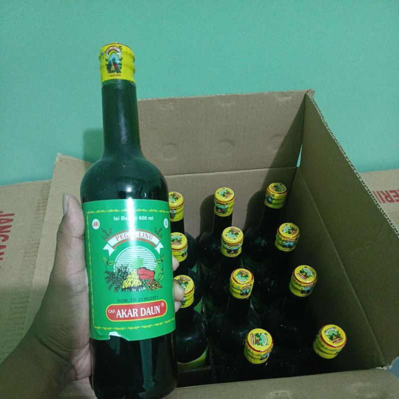 

JAMU CAP AKAR DAUN 600ML PEGALINU DAN KOLESTEROL ORIGINAL (rasa manis)