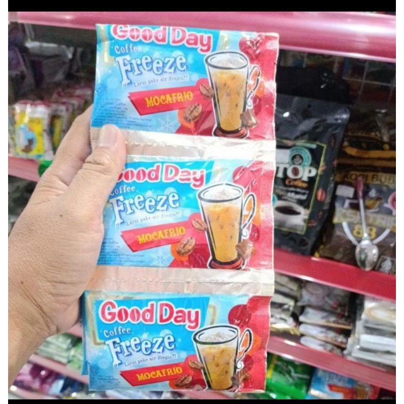 

GOOD DAY FREEZE Kemasan Baru Renteng (isi 10) 30gr TERMURAH.