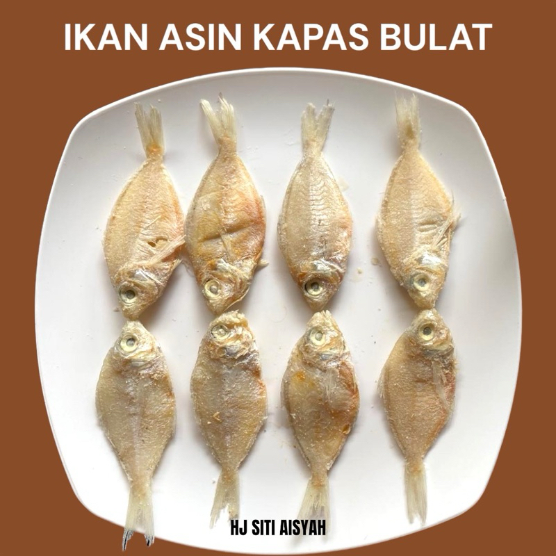 

ikan asin kapas putih/ kapas utuh fresh :100 gram best seler