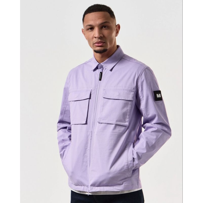 Weekend Offender Formella Overshirt Jakcet Periwinkle Original