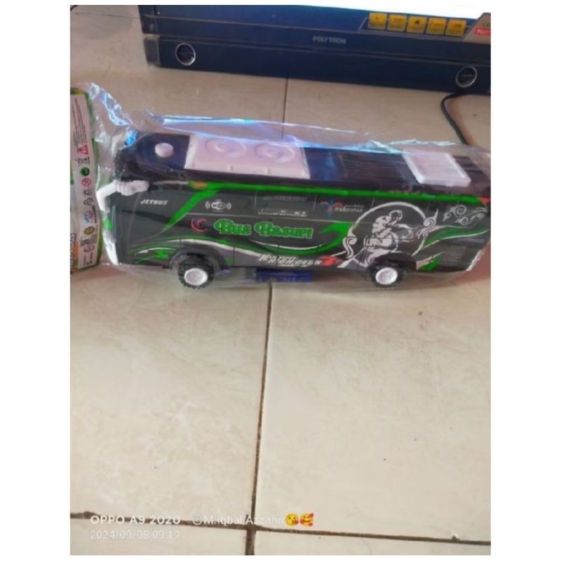 Lt60 Mainan Bus Basuri Ada Musik Dan Lampu / Mainan Mobil Bis Telolet
