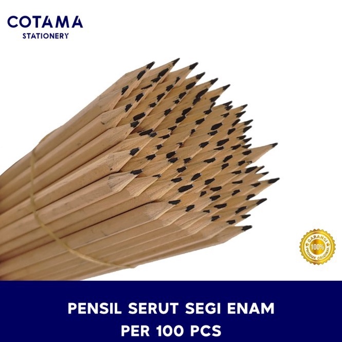 

KODE E93G Pensil Hotel Segi Enam Polos Serut Murah 1 pcs