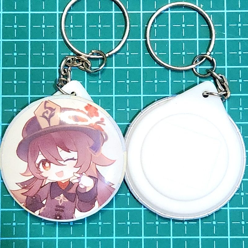 Genshin Impact - Gantungan Kunci Unofficial 44mm /58mm [Dream of Roving Star Character Icon Chibi ve