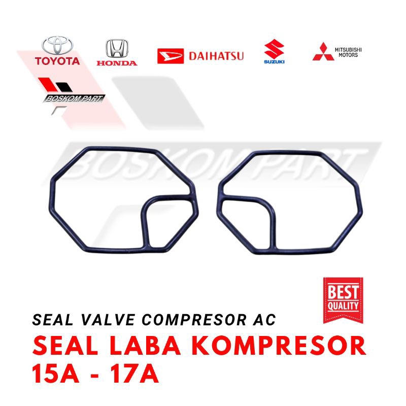 Seal valve kompresor ac 15 A 17 A Sil laba kompresor