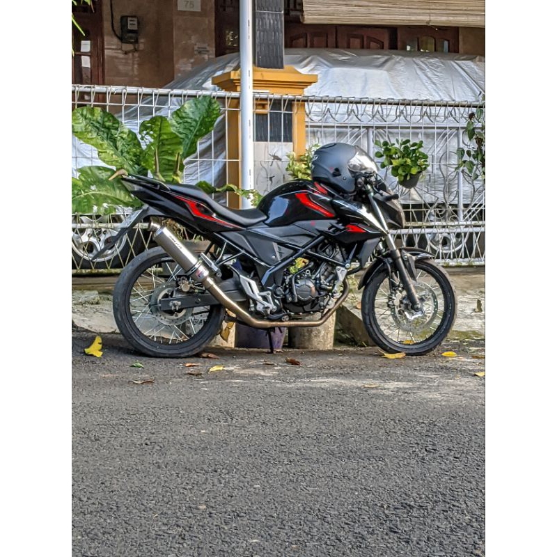 Header r9 zeta cb150r/cbr150 led + silincer