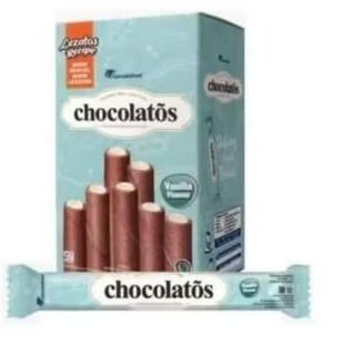 

Chocolatos wafer roll 14g isi 24 pcs