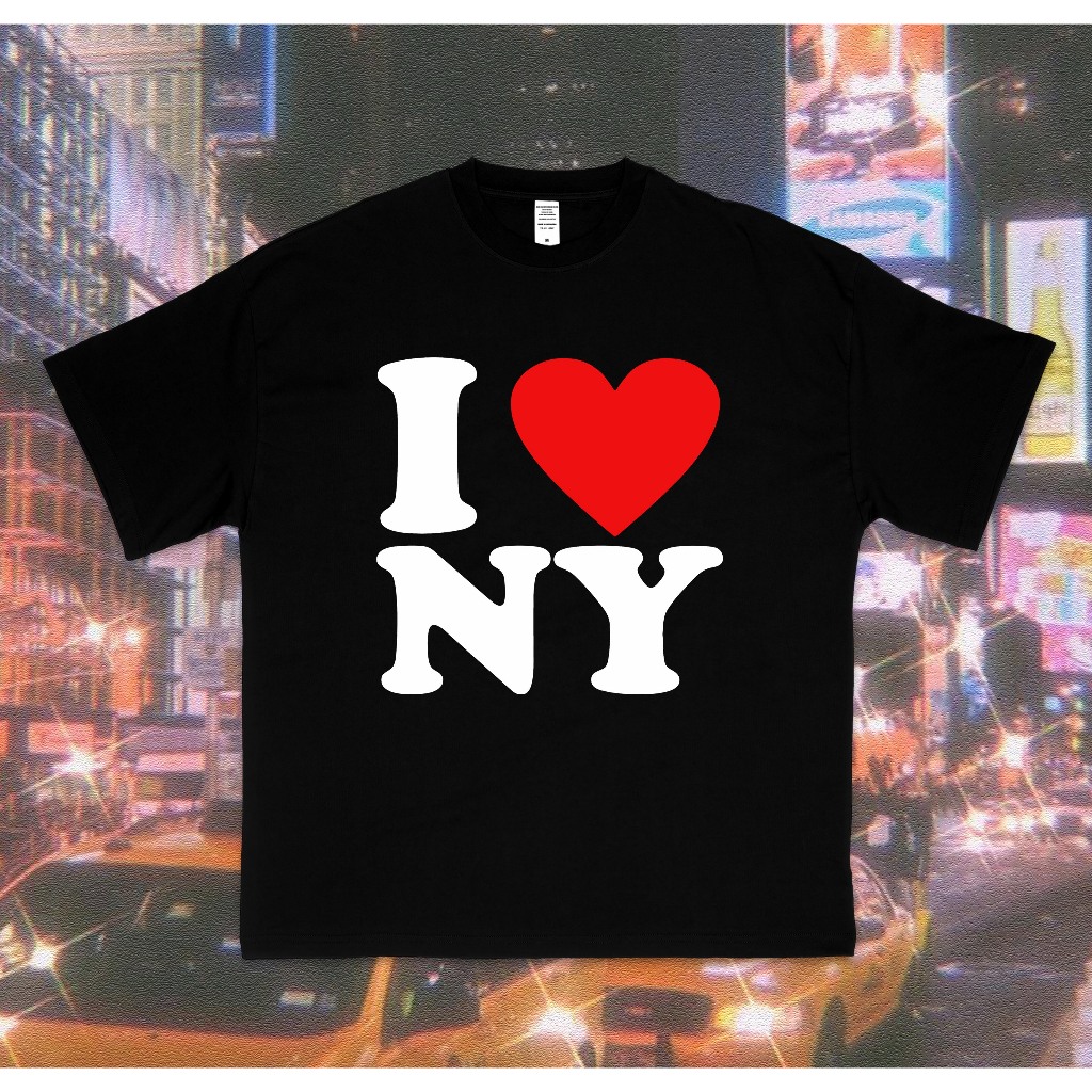 I LOVE NY TEE Kaos Pria