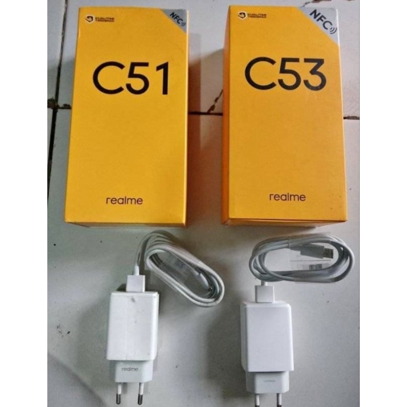 

Dus Box Kotak Realme C51 ORI Copotan