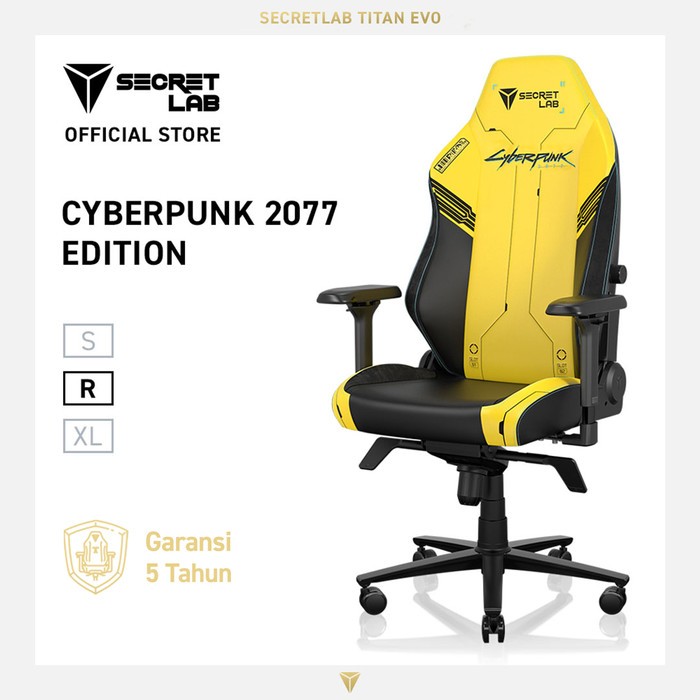 Secretlab TITAN Evo Kursi Gaming — Cyberpunk 2077