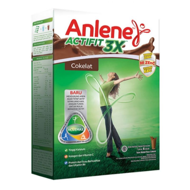 

ANLENE ACTIFIT 3X 240G COKLAT