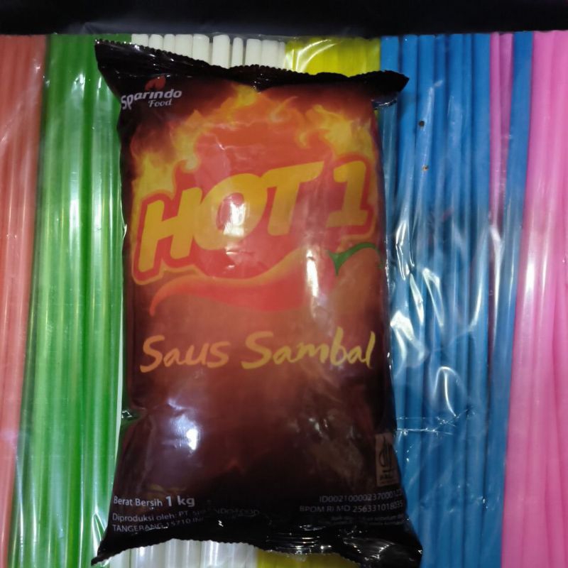 

saos sambal hot 1 berat 1kg