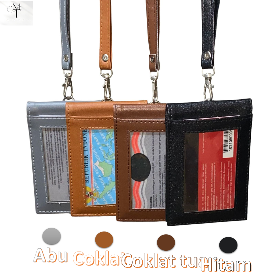 

Id Card Holder Name Tag Layard Tempat Kartu Nama Kartu Pengenal Id Card Depan Belakang Gantungan Kartu Karyawan MT Fashion & Accessories