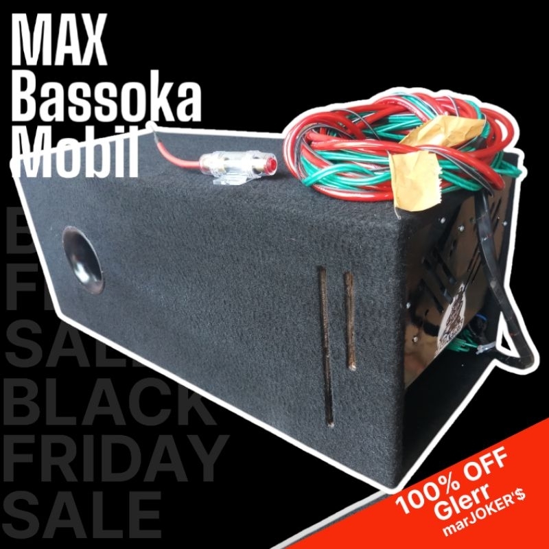 subwoofer mobil MAX BASSOKA 12v