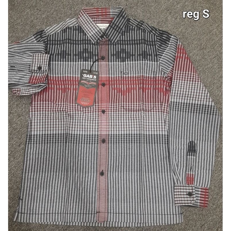 GABRIELLE KEMEJA LENGAN PANJANG PRIA UK.S