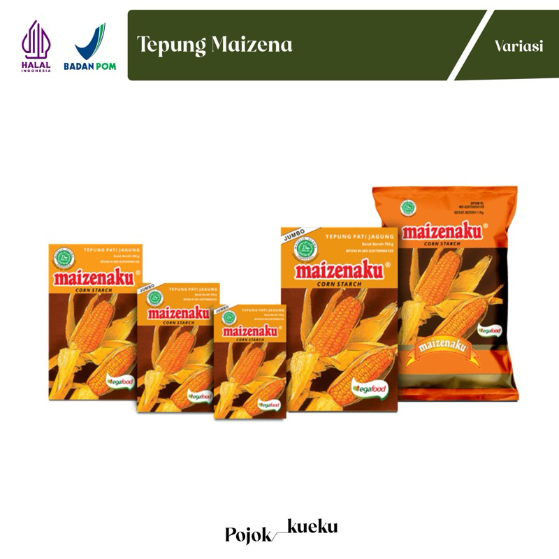 

Tepung Maizena Merek Maizenaku Berat 100gr - 1 kg