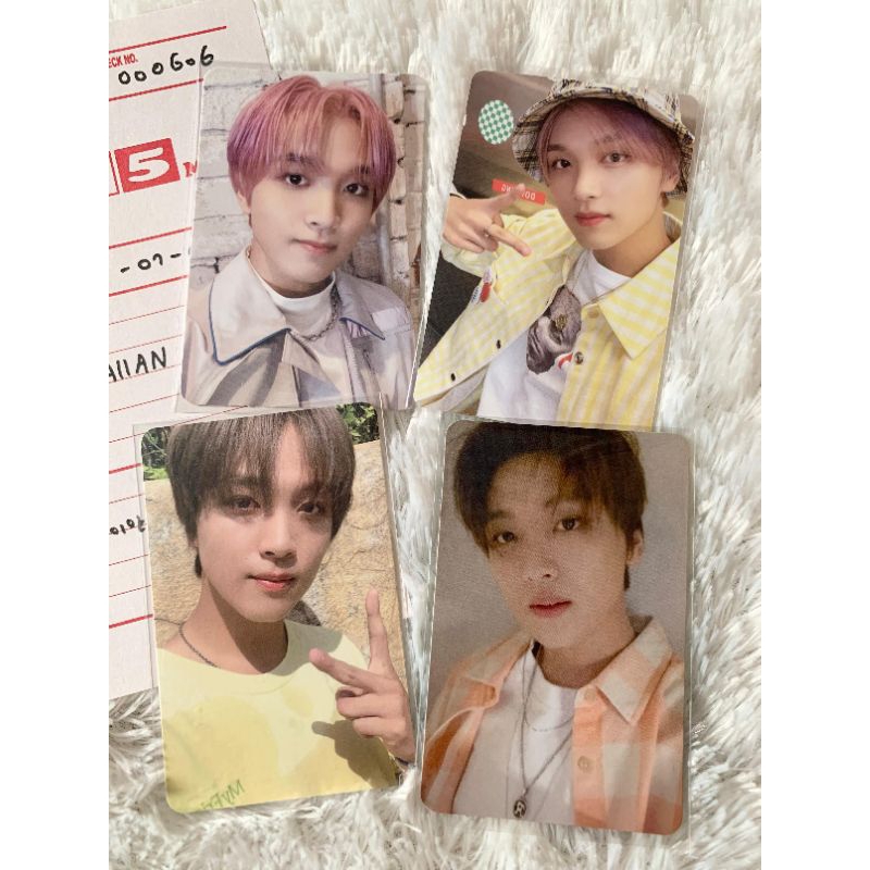 PC Photocard Official Haechan NCT Dream 127 The Dream Show (TDS) Fortune Scratch Selca Pizza Season 