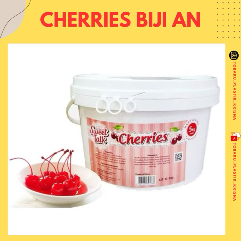 

CHERRIES TANGKAI MERAH
