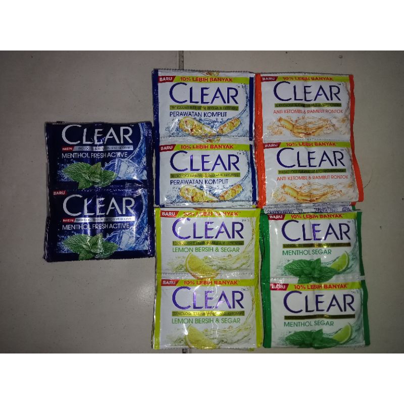 SHAMPOO CLEAR RENCENG 24SASET