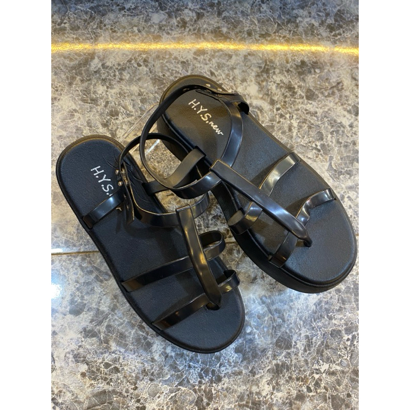 H.Y.S New SANDAL WANITA SLOP TALI BELAKANG