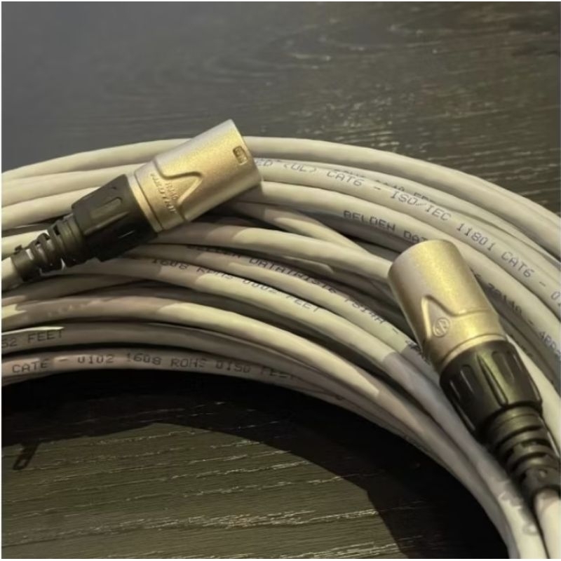 Kabel Lan 50 Meter Mixer Midas Cat 6 Belden Neutrik RJ45  Behringer X32 M32 M32R Digital Snake Box D