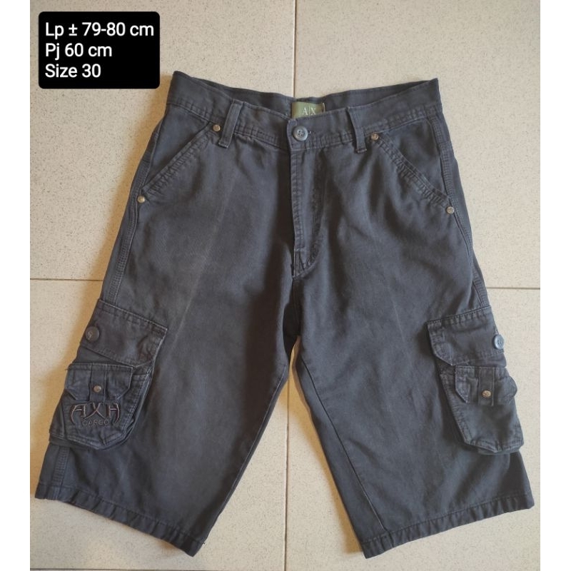 celana pendek cargo pria PL