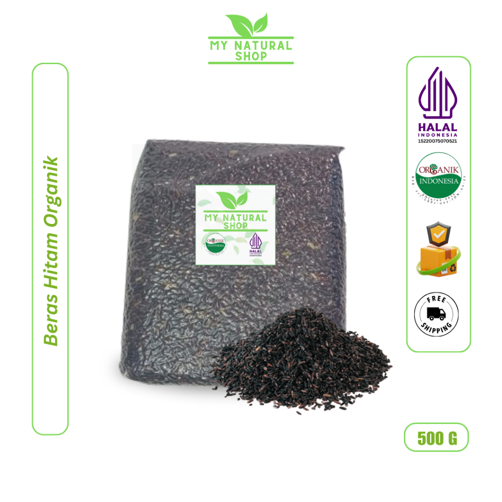 

Beras Hitam Organik 500 g