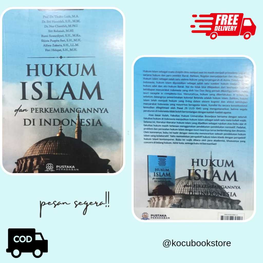 HUKUM ISLAM DAN PERKEMBANGANNYA DI INDONESIA