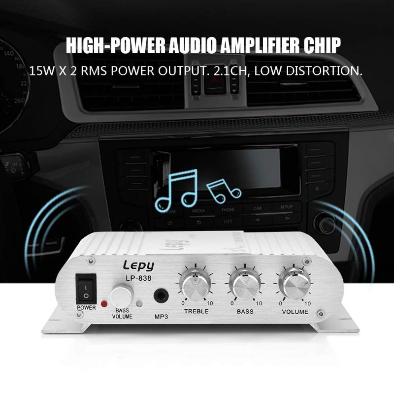 Lepy Audio Amplifier Chip LP-838 - silver