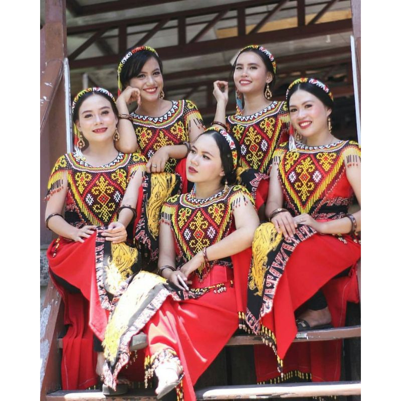PROMO TERATAI DAYAK GUNUNGAN - TERATAI LEHER RUNCING - BONUS KALUNG MANIK