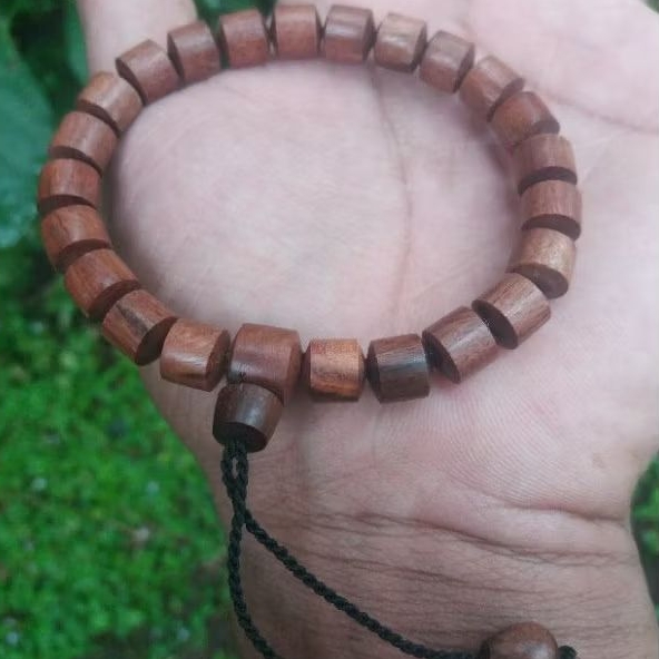 gelang kayu galih stigi full galih model tabung