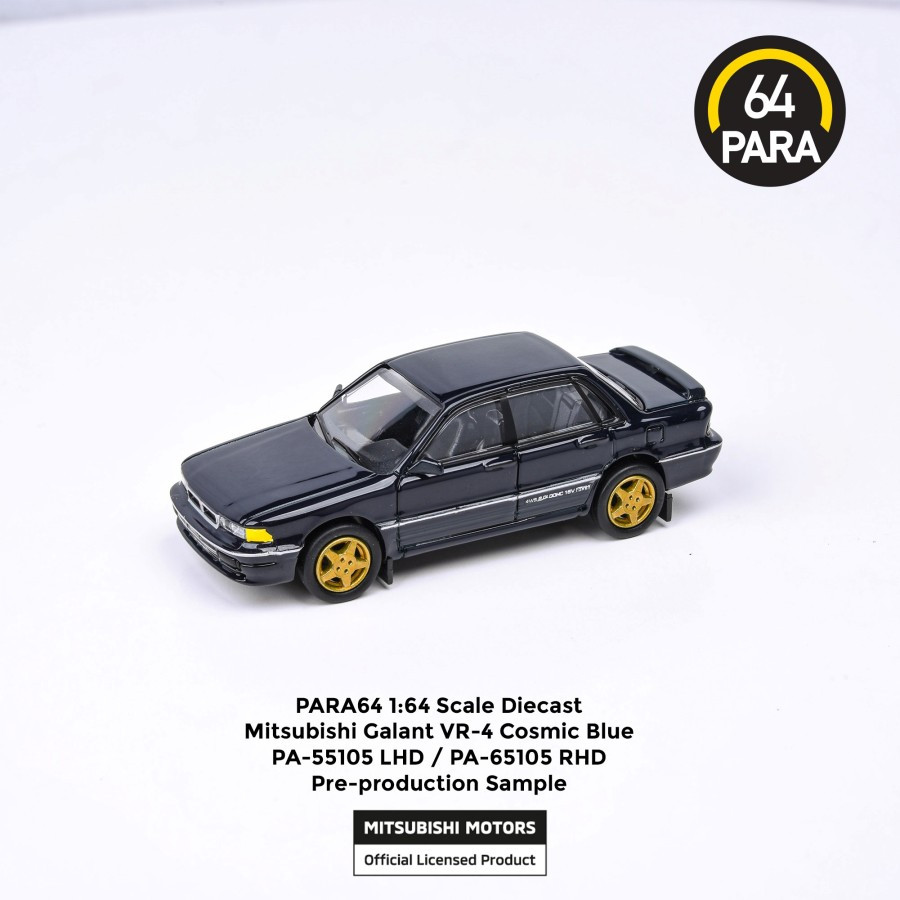 PA-55105 - PARA64 1:64 Mitsubishi Galant VR-4 - Cosmic Blue