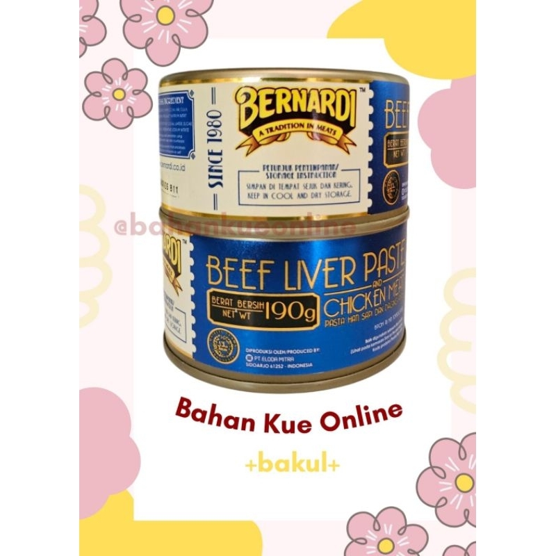 

Beef liver paste Bernadi 190gr