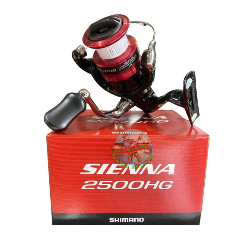 Reel Shimano Sienna 2500 HG Power Handle 4 Ball Bearings