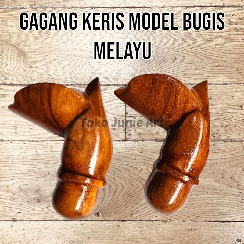 Gagang Keris Handle Keris Melayu Bugis Halusan