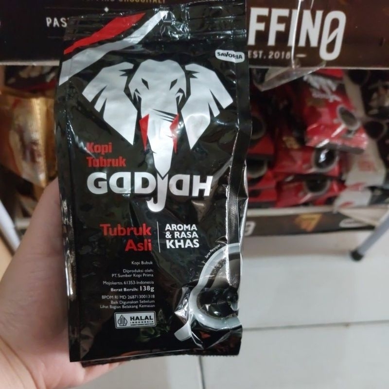 

Kopi Tubruk Gadjah 138gr