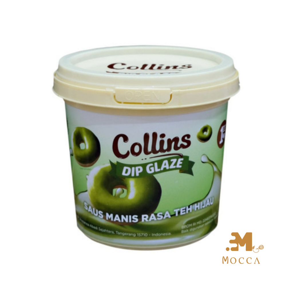 

COLLINS DIP GLAZE GREENTEA 1KG