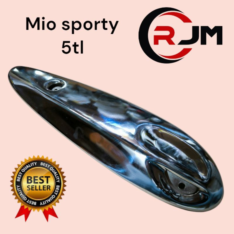 COVER KNALPOT MIO SPORTY 5TL TAMENG KNALPOT MIO SPORTY TUTUP KNALPOT MIO LAMA