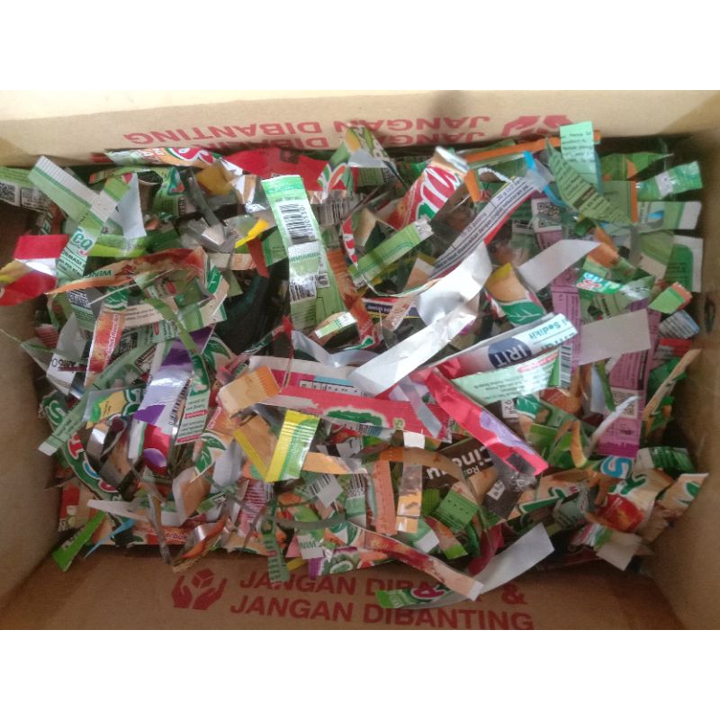 Isi Ecobrick 350 gram / Cacahan ecobrick