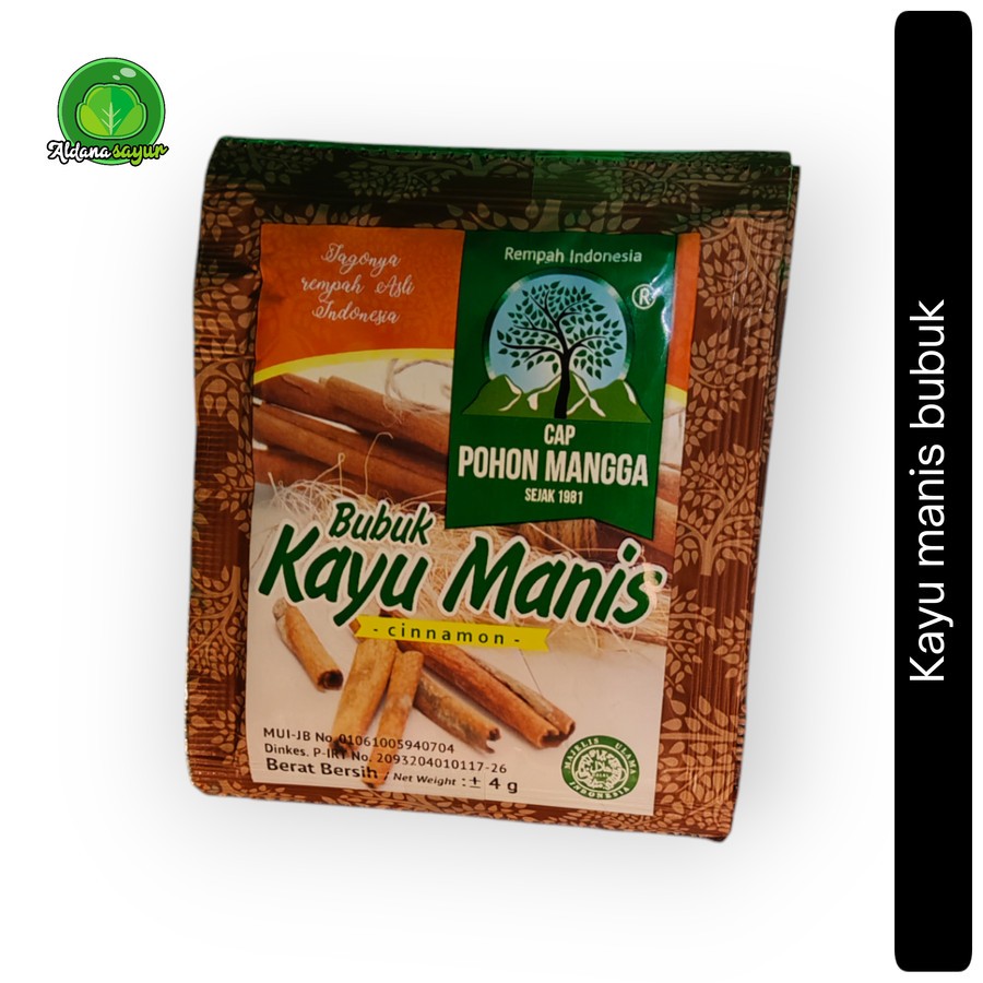 

Kayu manis bubuk cap pohon mangga 1 sachet