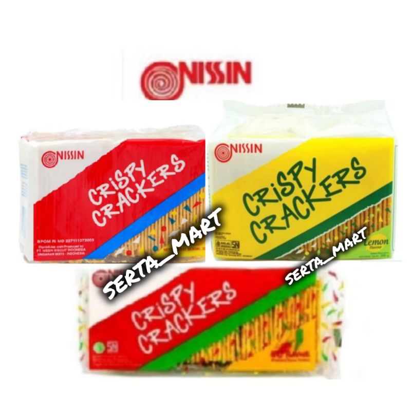 

Nissin Crispy Crackers Original 250gr / Spicy 140gr - Biskuit