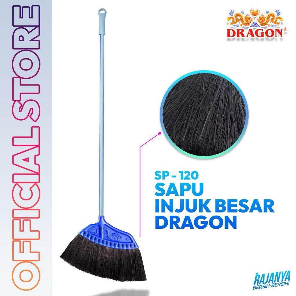 DRAGON - SAPU INJUK KIPAS BESAR 90 CM PEMBERSIH LANTAI DUST REMOVER SERBAGUNA SP-120