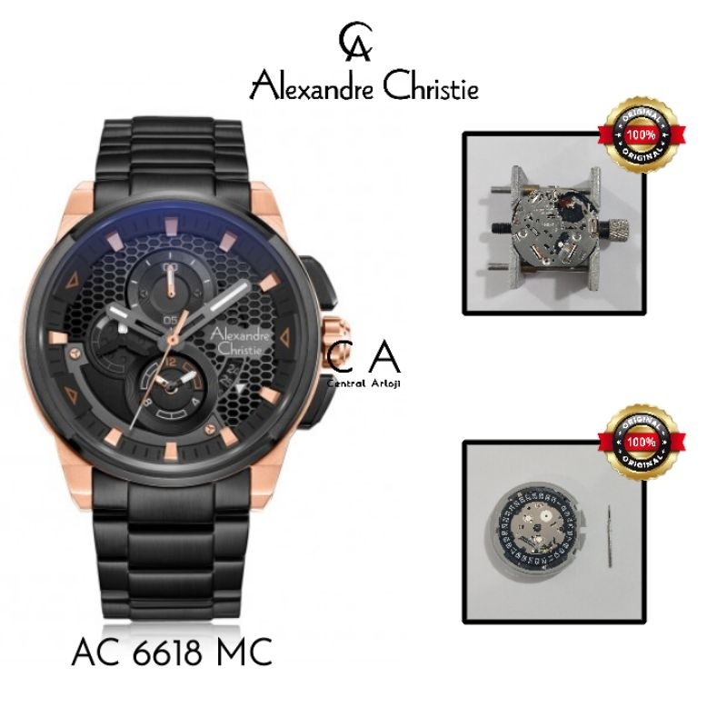 Mesin Alexandre Christie Original 6618 MC