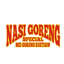 

Stiker Nasi goreng kaca grobak nasi goreng ukuran besar