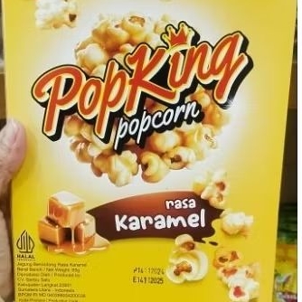 

Popcorn Popking Halal Rasa Karamel 65 g