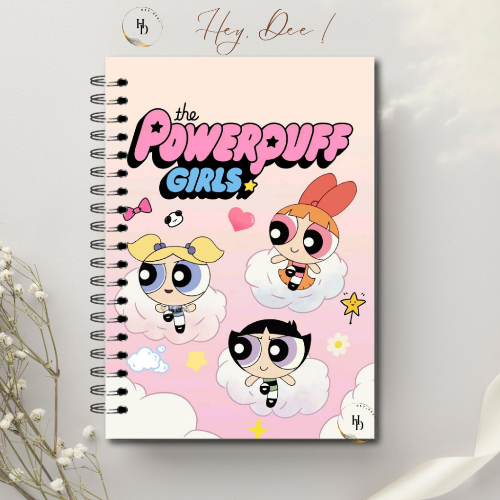

HeyDee Notebook A5 Spiral POWERPUFF GIRLS SERIES