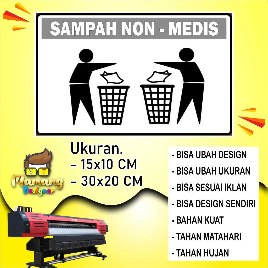 

Cetak Sticker Design Keren Bahan Kuat Putih